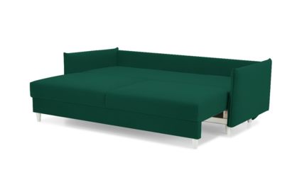 Диван Фиеста Мебель Портленд Лайт велюр Vivaldi 11 зеленый Длина 220 см