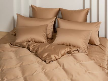 Простыня German Grass Sand Brilliant Grass на резинке 200х200