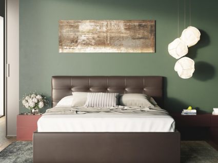 Кровать Nuvola Parma Velutto 32 (с подъемным механизмом) 140х190