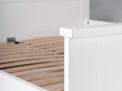 Кровать Гуд Лакк Сага серая 90х200