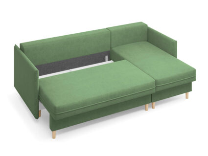 Диван Сонум Rain угловой Эвита Голубой Длина 240 см