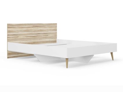 Кровать Сонум Ines Ясень ориноко + белый 160х200