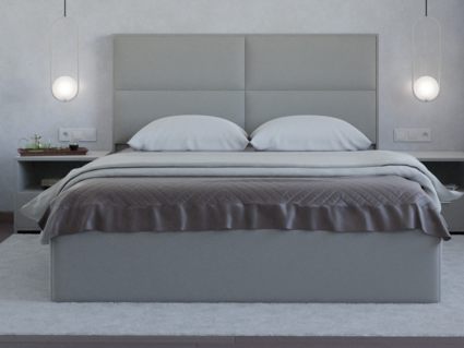 Кровать Lonax Марселла велюр Dolly-13 (с основанием) 160х190