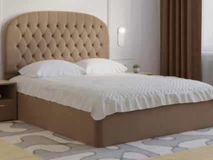 Кровать Lonax Венеция велюр Dolly-13 (с основанием) 200х200