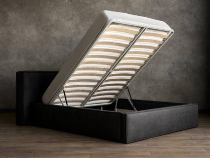 Кровать Сонум Europa Рогожка Мокко (с подъемным механизмом) 160х200