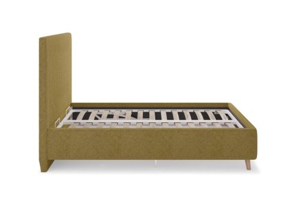 Кровать Сонум Amanda Рогожка Деним (с подъемным механизмом) 140х190