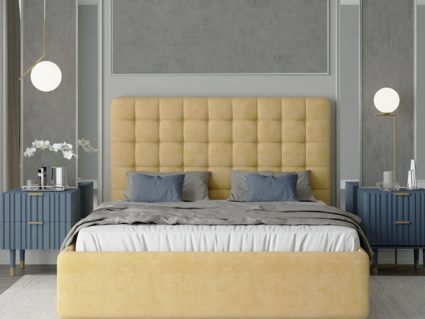 Кровать Nuvola Vita Bravo cream (с подъемным механизмом) 140х190