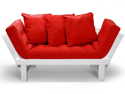 Диван Арско Свен двухместный красный