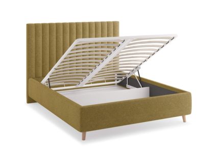 Кровать Сонум Amanda Микровелюр Белый (с подъемным механизмом) 200х190