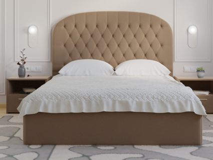 Кровать Lonax Венеция велюр Dolly-13 (с основанием) 200х200