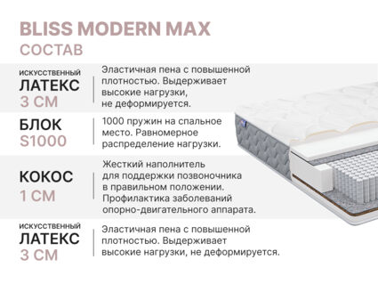 Матрас Димакс Bliss Modern max 80х190