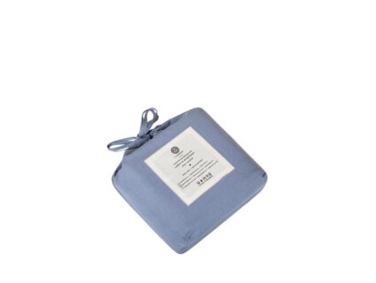 Комплект постельного белья Luxberry ЛЁН И ХЛОПОК голубой Евро