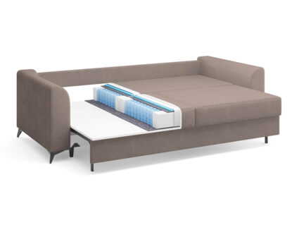 Диван Сонум Dario Тедди тёмно-бежевый