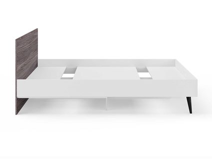 Кровать Сонум Ines Ясень анкор + белый 140х200