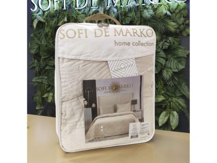 Покрывало Софи де Марко Жизель (капучино) 240х260