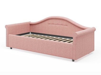 Кровать Сонум Maria Экокожа Белая (с подъемным механизмом)