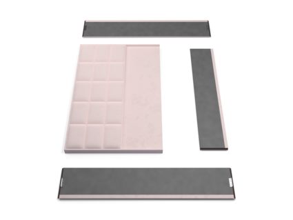 Кровать Lonax Адель велюр Dolly-3 180х200