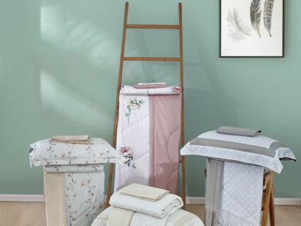 Комплект постельного белья Асабелла с летним одеялом 2154 Евро