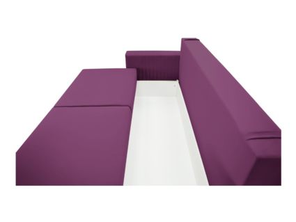 Диван Фиеста Мебель Тусон Лайт велюр Vivaldi 19 фиолетовый