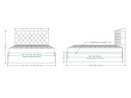 Кровать Lonax Элоиза велюр Dolly-13 (с основанием) 160х195