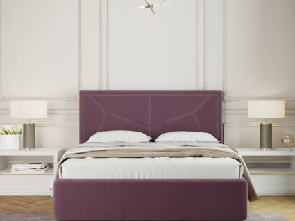 Кровать Nuvola Alatri Velutto 22 (с подъемным механизмом) 160х190