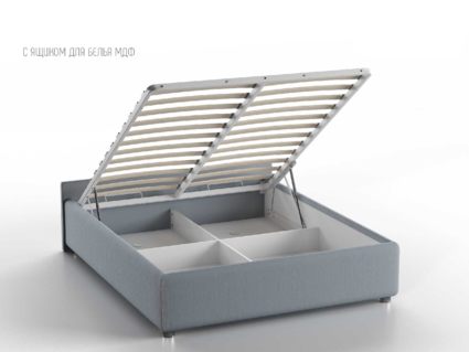 Кровать Nuvola Alba Velutto 32 (с подъемным механизмом) 140х200