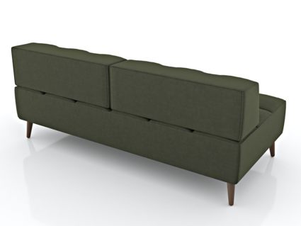Диван Арско Нельсон трехместный зеленый Длина 195 см