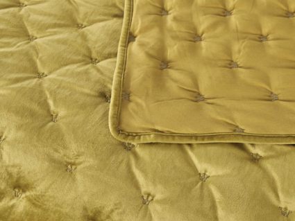 Покрывало Софи де Марко Лея (горчица) 240х260