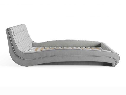 Кровать Сонум Milano Экокожа Белая 200х200