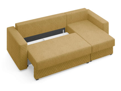 Диван Сонум Denver угловой Рогожка зелёный