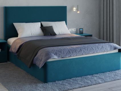 Кровать Lonax Фелиса велюр Dolly-8 (с подъемным механизмом)