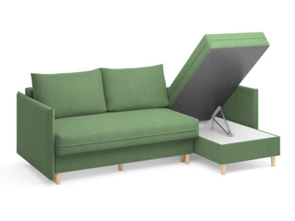 Диван Сонум Rain угловой Эвита Голубой Длина 240 см