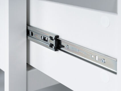 Тумба Гуд Лакк Сага белая/ясень 41х51