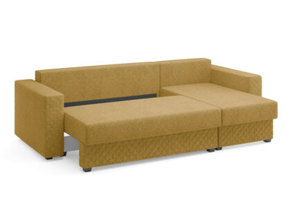 Диван Сонум Denver угловой Рогожка зелёный