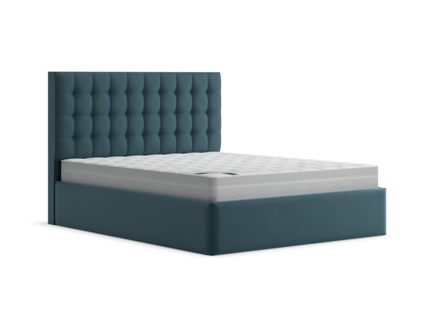 Кровать Lonax Аврора велюр Dolly-13 (с основанием) 180х200