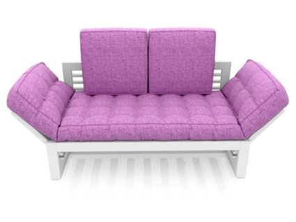 Диван Арско Балтик двухместный сиреневый