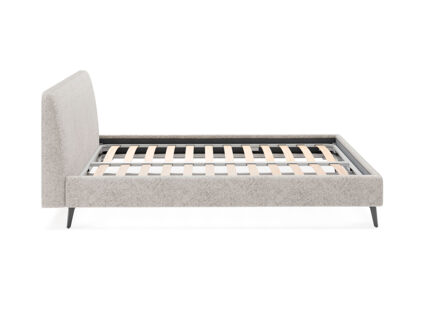 Кровать Сонум Boston Рогожка пепельный 160х190