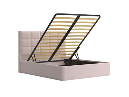 Кровать Lonax Адель велюр Dolly-1 (с подъемным механизмом) 180х195