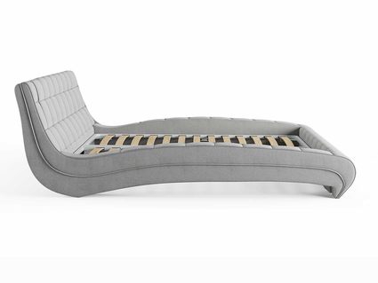 Кровать Сонум Milano Экокожа Белая 200х200