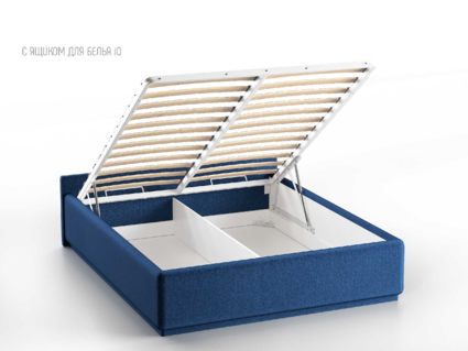 Кровать Nuvola Alba Velutto 26 (с подъемным механизмом)