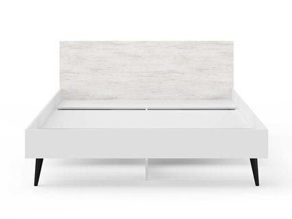 Кровать Сонум Ines Ясмунд + белый 160х200