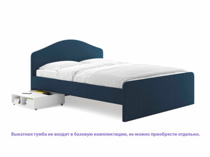 Кровать Сонум Emma Кашемир серый 90х200