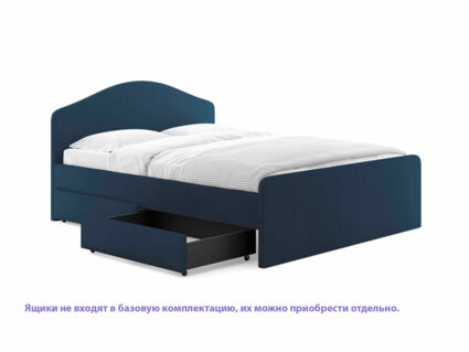 Кровать Сонум Emma Микровелюр лаванда 90х200