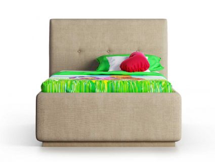 Кровать Nuvola Bianco Bravo cream (с подъемным механизмом) 200х190