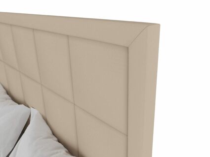 Кровать Димакс Испаньола с подъемным механизмом 90х200 экокожа Nitro Beige уцененная 90х200