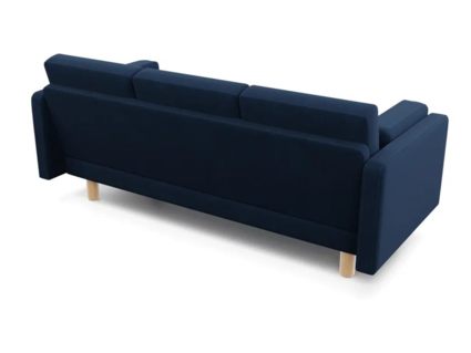 Диван Арско Ингвар Б трехместный синий Длина 199 см