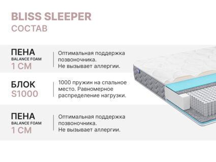Матрас Димакс Bliss Sleeper 90х195