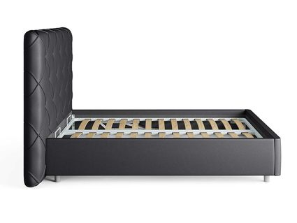 Кровать Сонум Manhattan Экокожа Белая (с подъемным механизмом) 140х200