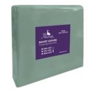 Пододеяльник Primavelle из однотонного сатина (шалфей) 200х220