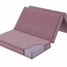 Футон DreamLine Eco (велюр бледно-розовый) 80х190
